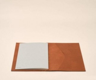 Paper Republic A4 Leather Portfolio Cognac