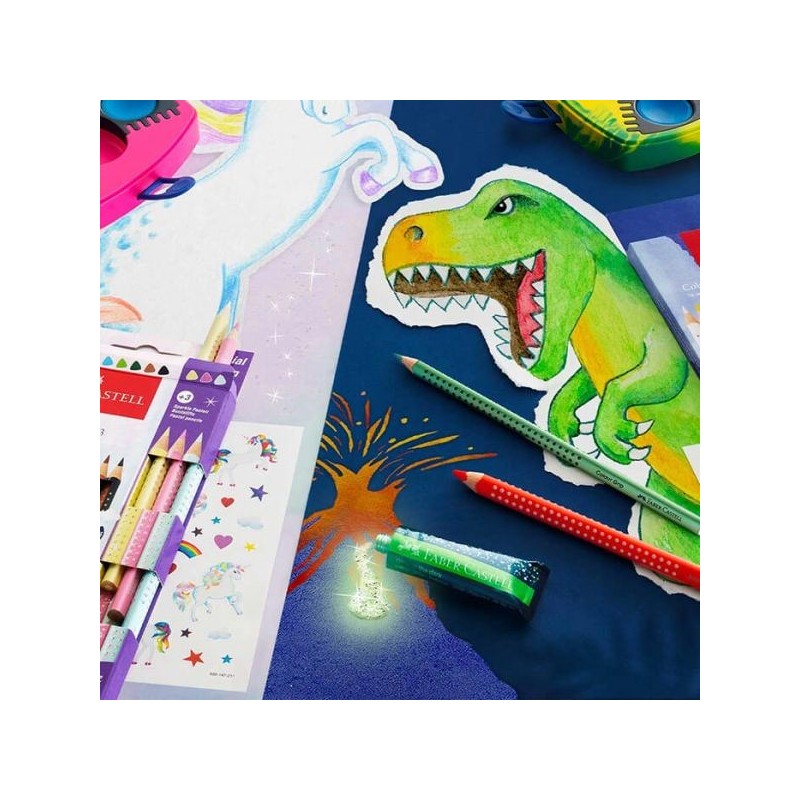 Boîte De Couleurs Connector Dino 12 Couleurs