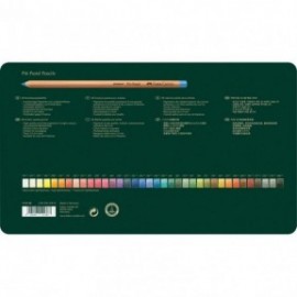 Colour pencil Pitt Pastel, tin of 36, Faber Castell 112136