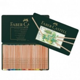 Colour pencil Pitt Pastel, tin of 36, Faber Castell 112136