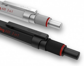 Rotring 600 Multipen 3 in 1 silver