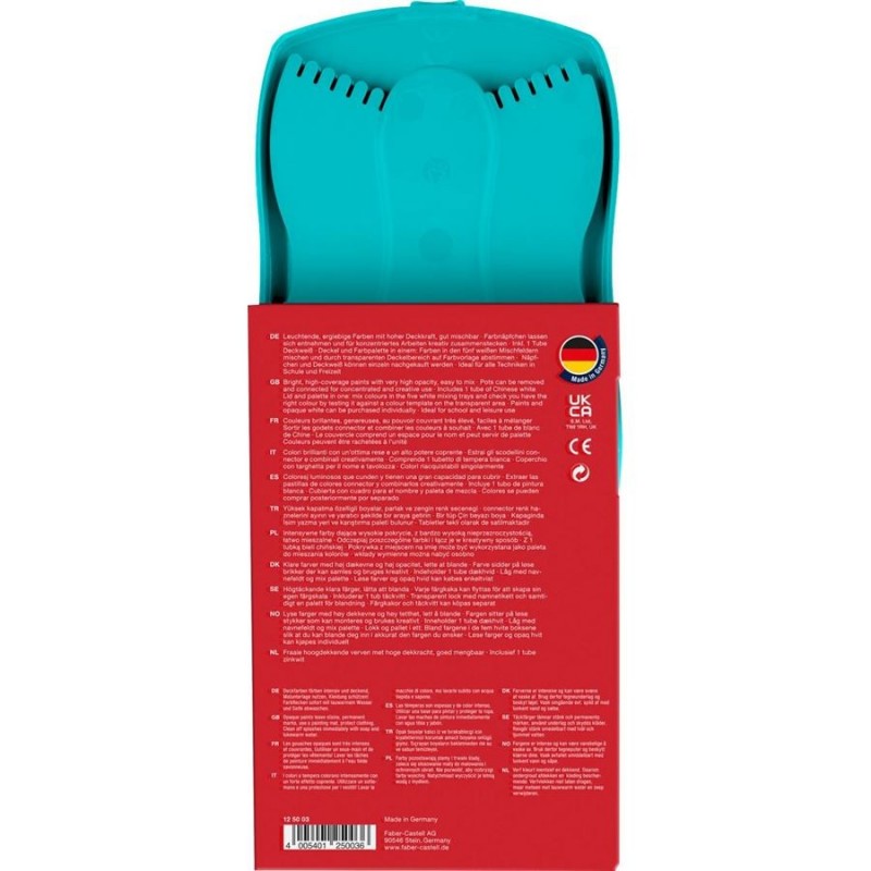 Faber-Castell CONNECTOR Nachfüllfarbe Schwarz – Hohe Deckkraft, Perfekt Zum Mischen Für Kreative Malprojekte