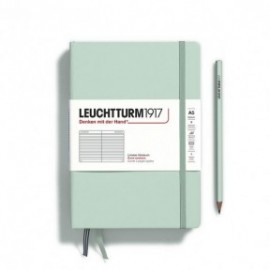 Leuchtturm 1917 Notebook A5 Fox Mint Green Ruled Hard Cover