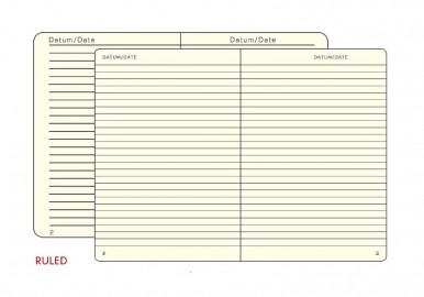 Leuchtturm 1917 Notebook A5 Ink Ruled, Hard Cover