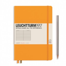 Leuchtturm 1917 Notebook A5 Rising Sun Ruled, Hard Cover