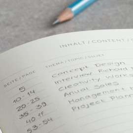 Leuchtturm 1917 Notebook A5 Navy Ruled Hard Cover