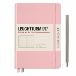 Leuchtturm 1917 Notebook A5, Powder, Dotted Hard Cover