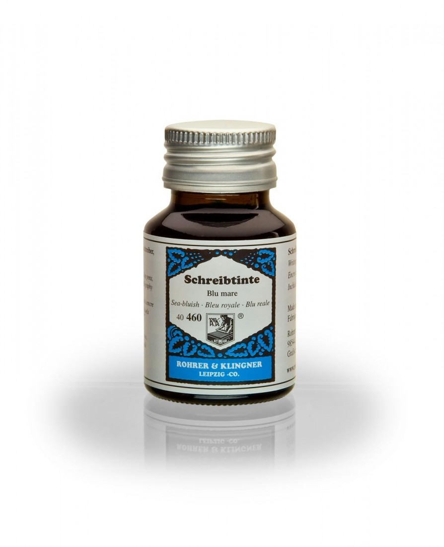 Rohrer & Klingner Blue mare Writing Ink - 50 ml Bottle