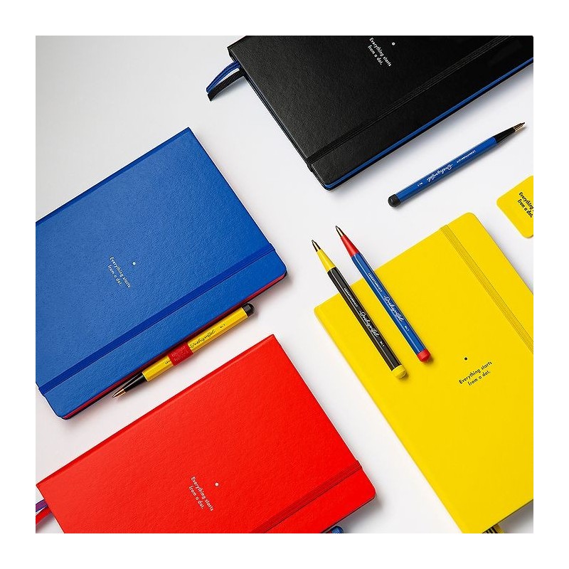 thumbnail image 2 of LEUCHTTURM1917 Dotted Notebook - A5 Hard Cover Bauhaus Special Edition 2 of 11