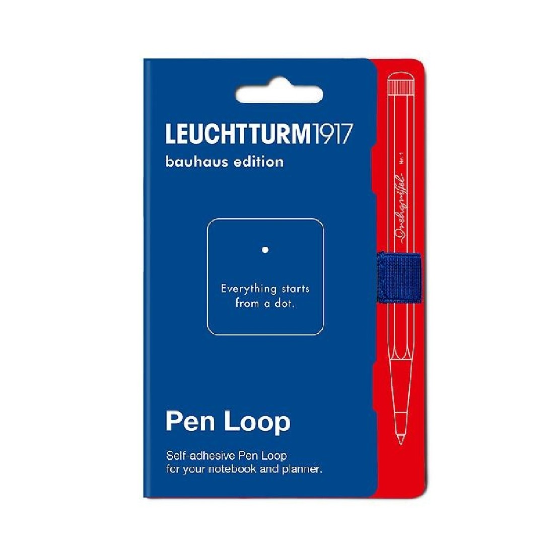Leuchtturm 1917, Pen Loop Bauhaus edition, Royal Blue