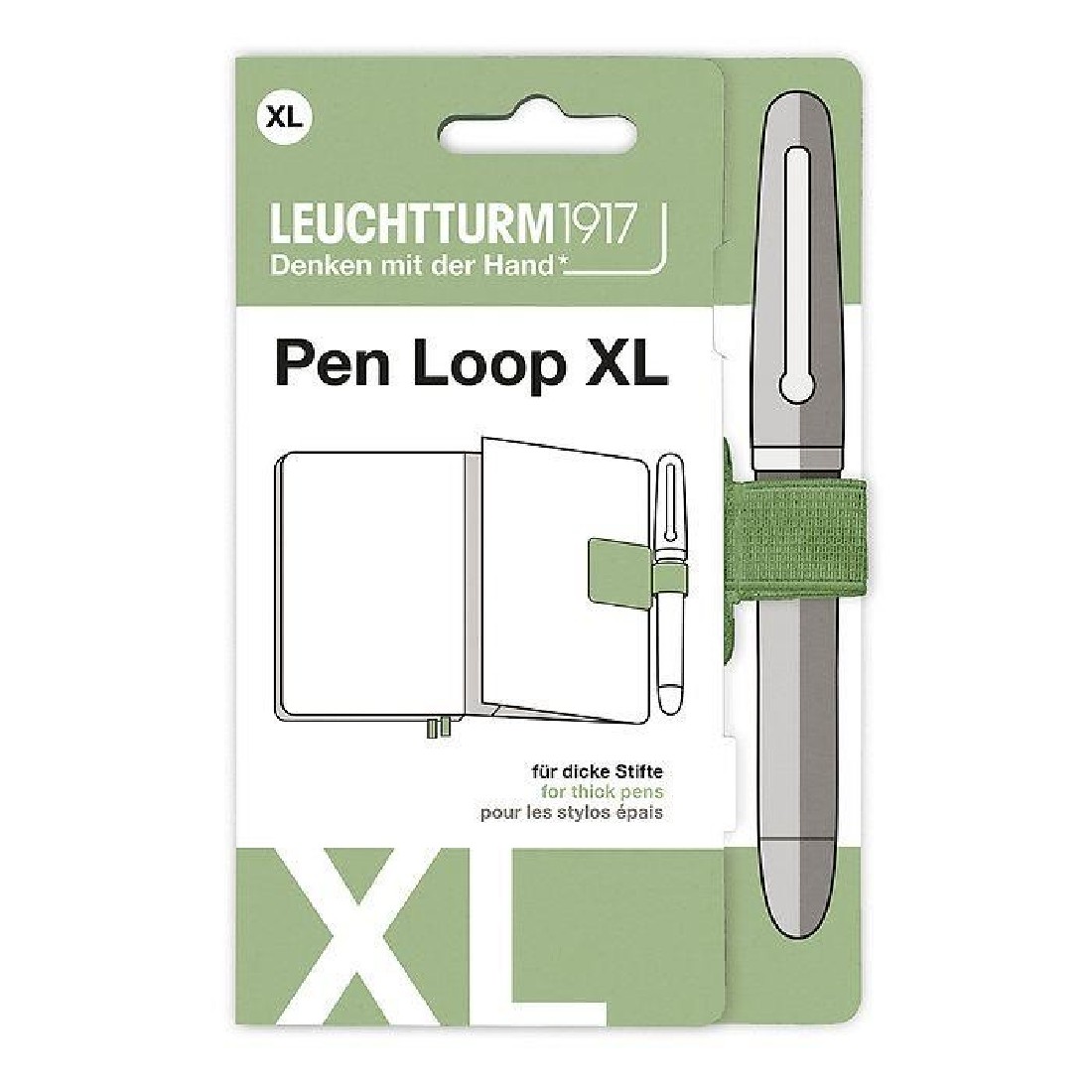 Leuchtturm 1917 Pen Loop XL, Sage