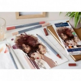 Faber Castell Goldfaber Aqua Dual Marker, wallet of 6, Portrait 164523