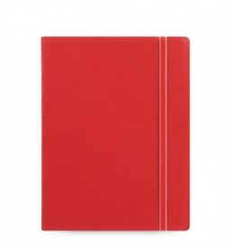 Notebook Refillable Ruled A5 Red, 115008 Filofax