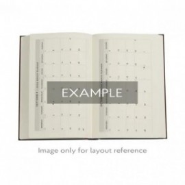 2026 Daily Diary, Cezannes Terracotta Pots and Flowers, Midi 13x18 Hard Cover, elastic closure, Paperblanks