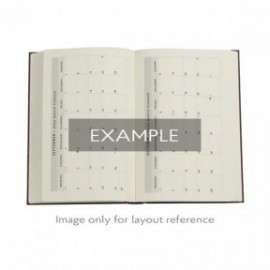 2026 Daily Diary, 416 Pages, Porto, Midi 13x18 Hard Cover, Paperblanks