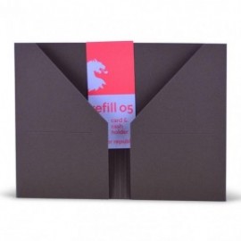 Paper Republic the writers essentials pocket cognac leather  journal kit