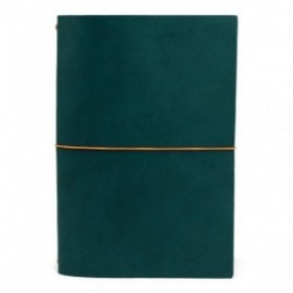 Paper Republic grand voyageur [xl] blue petrol leather journal