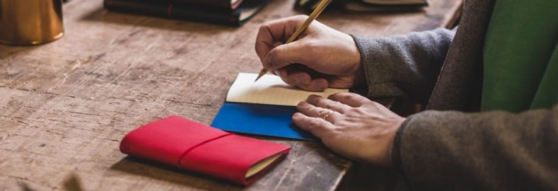 Paper Republic grand voyageur pocket red leather  journal