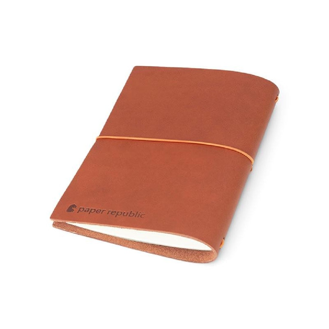 Paper Republic grand voyageur pocket cognac leather journal