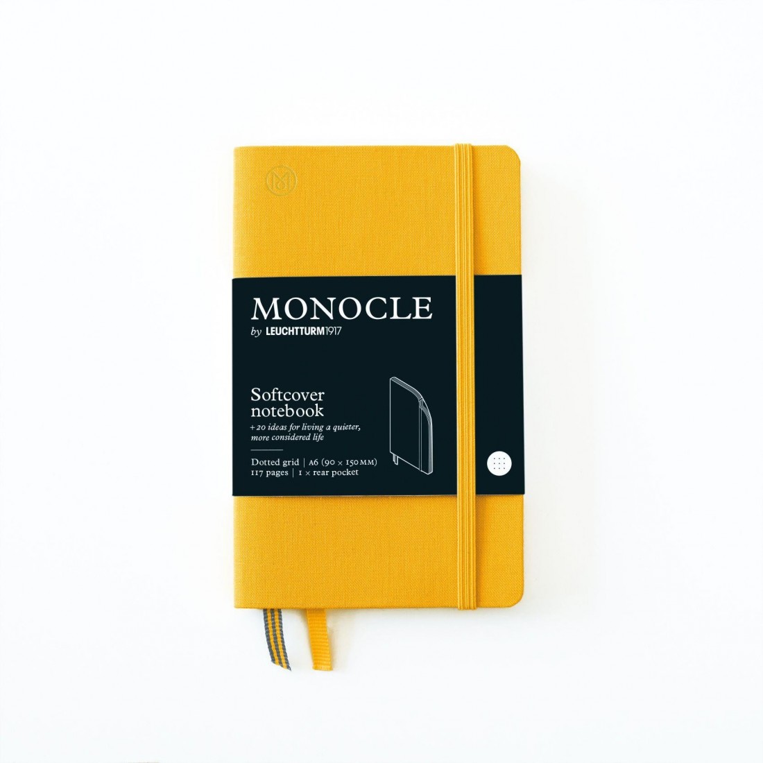 Leuchtturm 1917 softcover notebook MONOCLE A6 Yellow LE