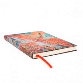 2026 12 Month Weekly Diary, Horizontal, Skybird, Maxi 13x21 SoftCover, Paperblanks