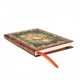 2026 12 Month Weekly Diary, Horizontal, The brothers Grimm, Frog Prince, Midi 13x18 Hard Cover, Paperblanks