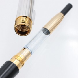 Platinum solid silver striped fountain pen PTS-5000