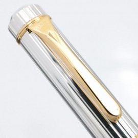 Platinum solid silver striped fountain pen PTS-5000