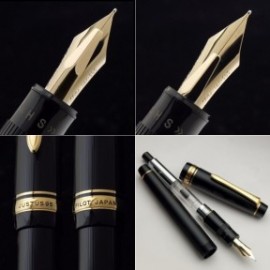 Pilot Justus 95 adjustable gold trim fountain pen