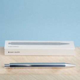 Paper Republic Le Stylo Needlepoint Pen Aluminium