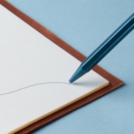 Paper Republic Le Stylo Needlepoint Pen Petrol