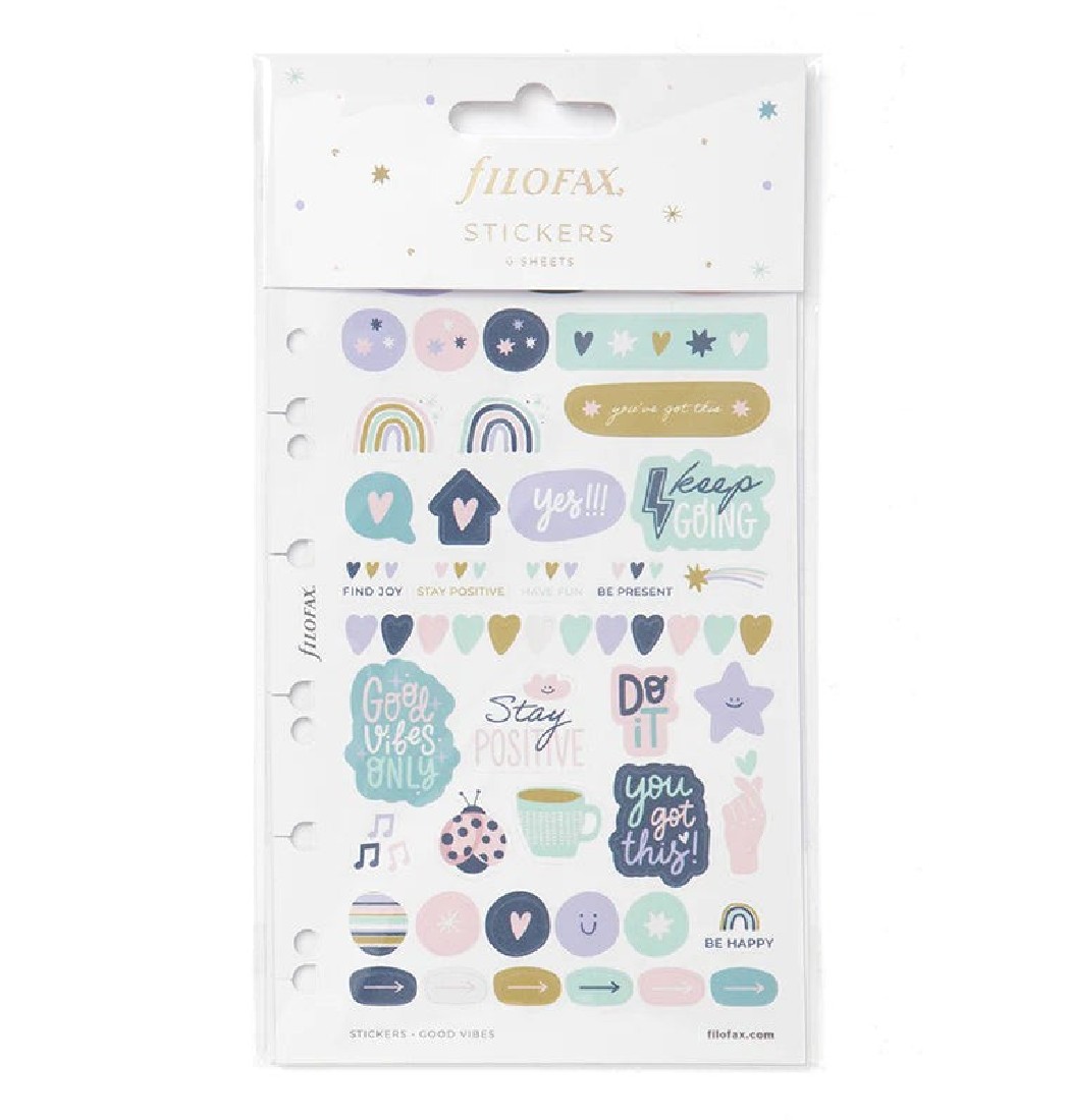 Good Vibes Stickers 132942, Filofax