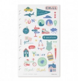 Everyday Travel Stickers 132912, Filofax