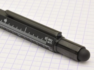 ONE TOUCH STYLUS 9 FUNCTION TOOL PENCIL BLACK MONTEVERDE pen