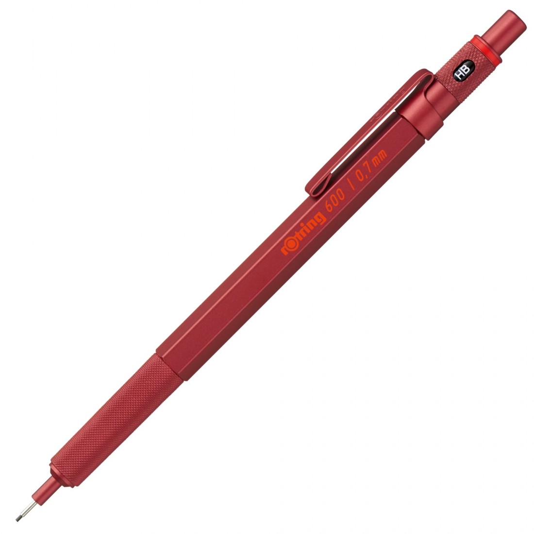 Rotring 600 red mechanical pencil 0,7mm