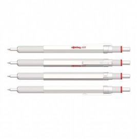 Rotring 600 pearl white ballpen