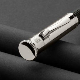 Graf Von Faber Castell Classic Platinum Ebony  Fountain Pen 145551