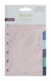 Filofax pocket dividers, set of 6 132744