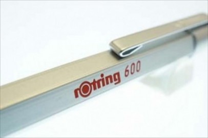 Rotring 600 silver ballpen 2032578