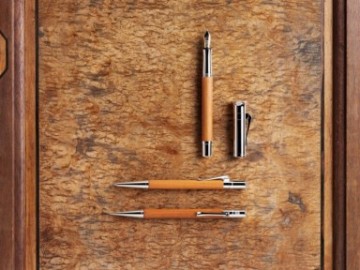 Graf Von Faber Castell Pernambuco Platinum Rollerball Pen, 145510