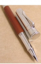 Graf Von Faber Castell Pernambuco Platinum Rollerball Pen, 145510