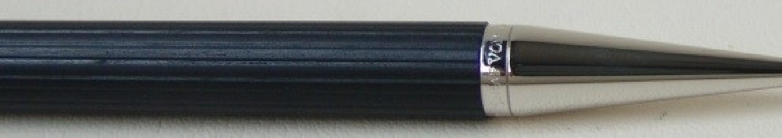 Graf Von Faber Castell Ebony Wood Platinum ballpoint 145531