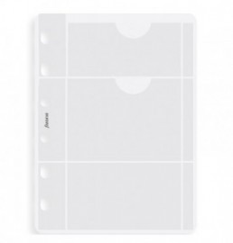Filofax refill pocket credit card holder 213603