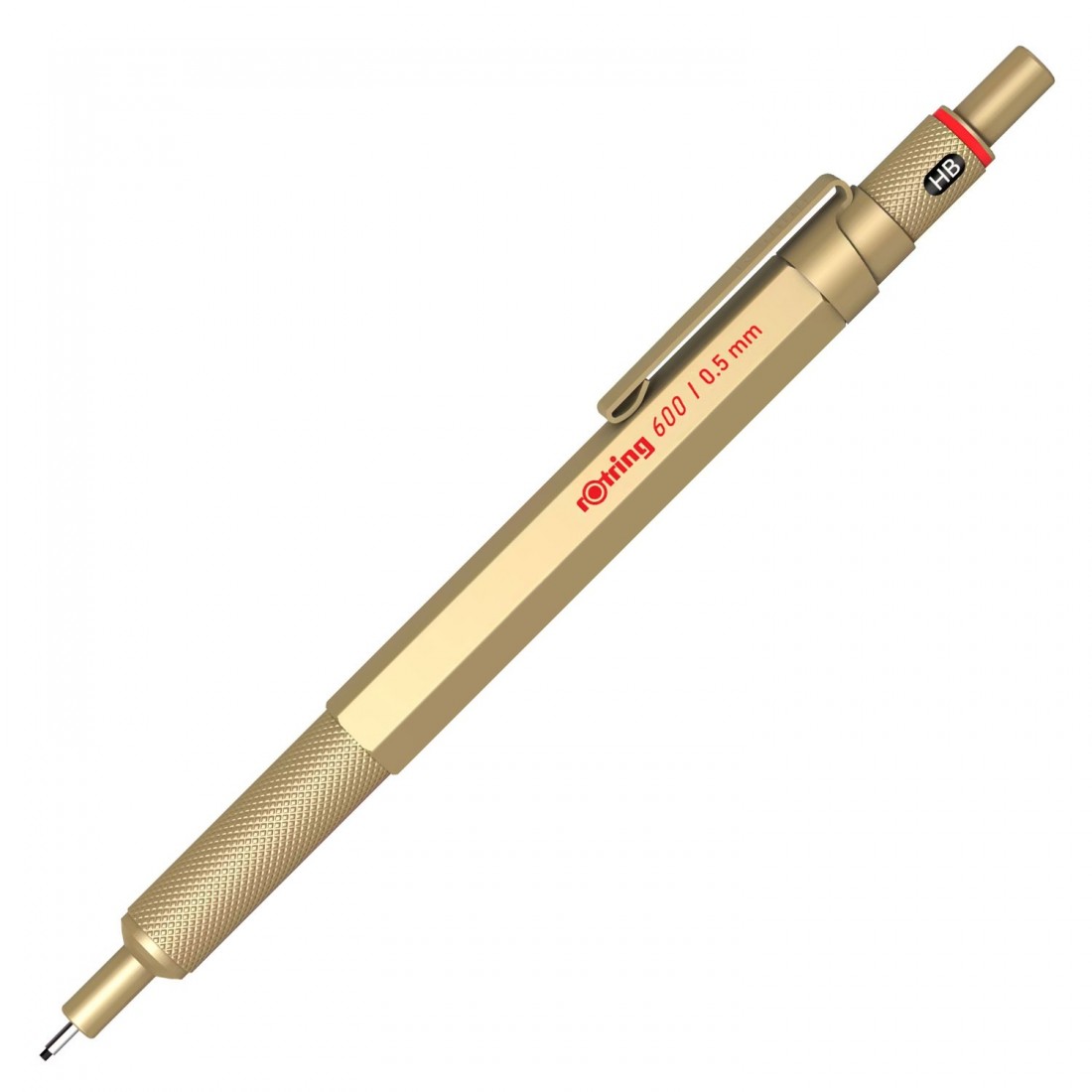 Rotring 600 Gold Mechanical Pencil 0,5mm
