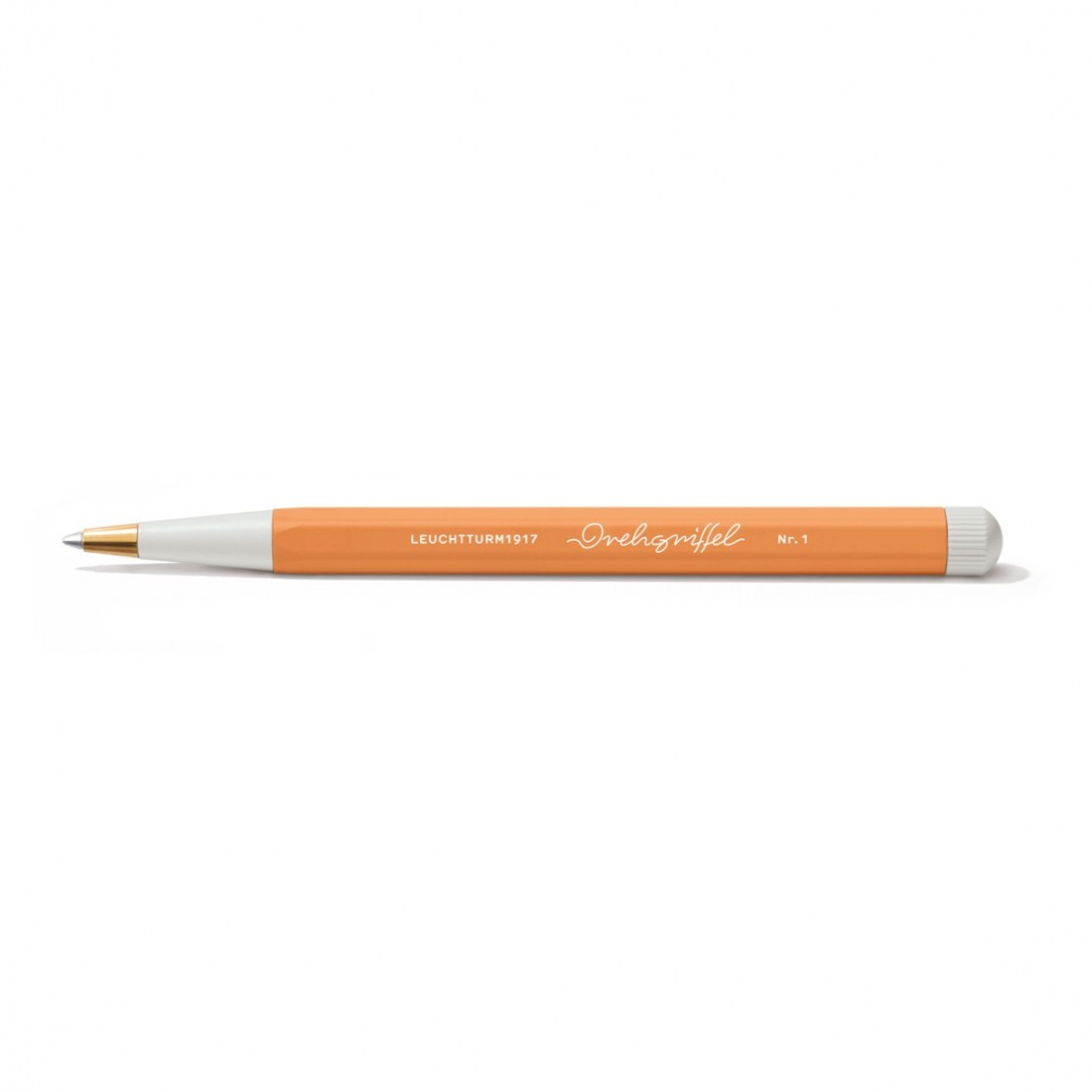 Leuchtturm 1917 Drehgriffel Nr.1 Apricot Ballpoint pen, with royal blue ink