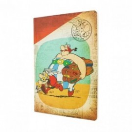 Paperblanks The adventures of Asterix ruled cahier A4 flexy cover