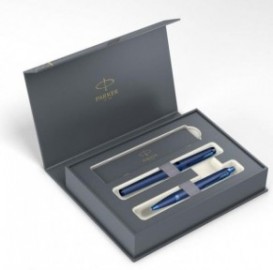 Parker IM Mono Blue Set Rollerball  and Ballpen