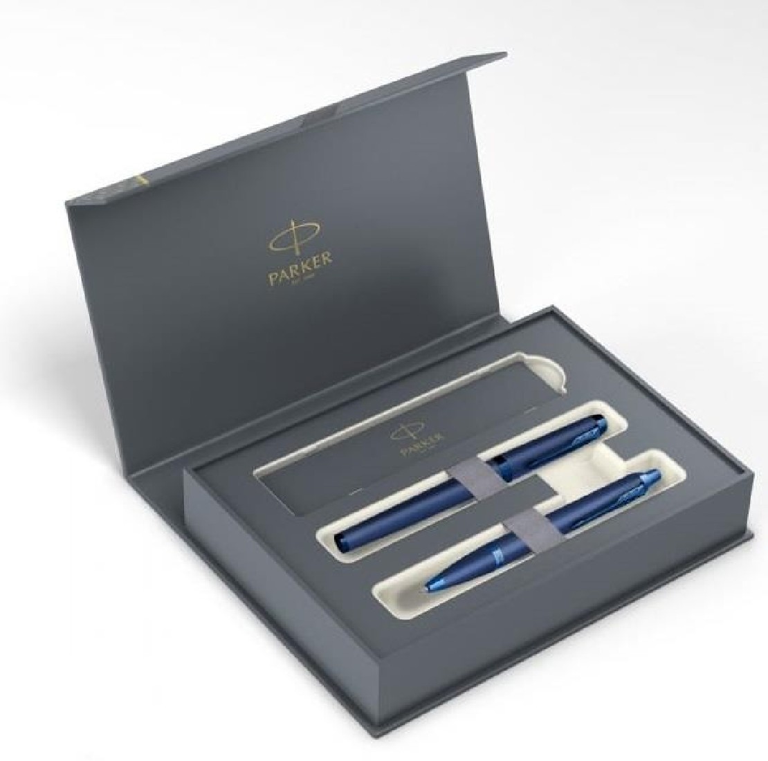 Parker IM Mono Blue Set Rollerball  and Ballpen