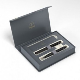 Parker IM Core Metal Black BT Set Fountain pen and Ballpen Ν