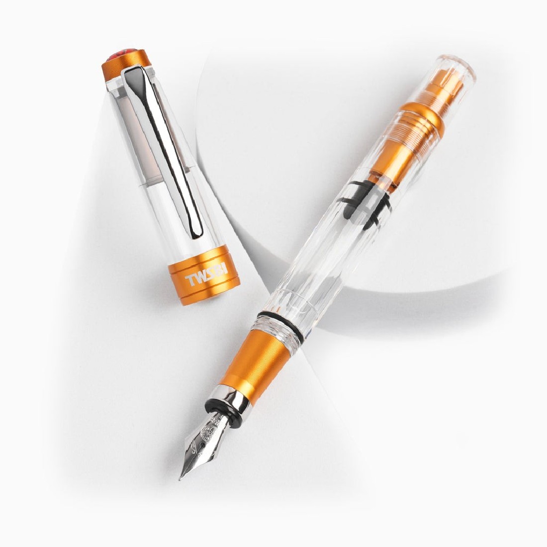 Twsbi Diamond 580AL R Sunset Yellow Fountain Pen